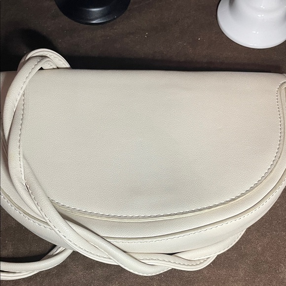 Madison West Chic Ivory Crossbody Bag - Picture 1 of 2